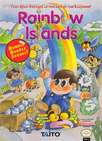 Cover Rainbow Islands - The Story of Bubble Bobble 2 for NES